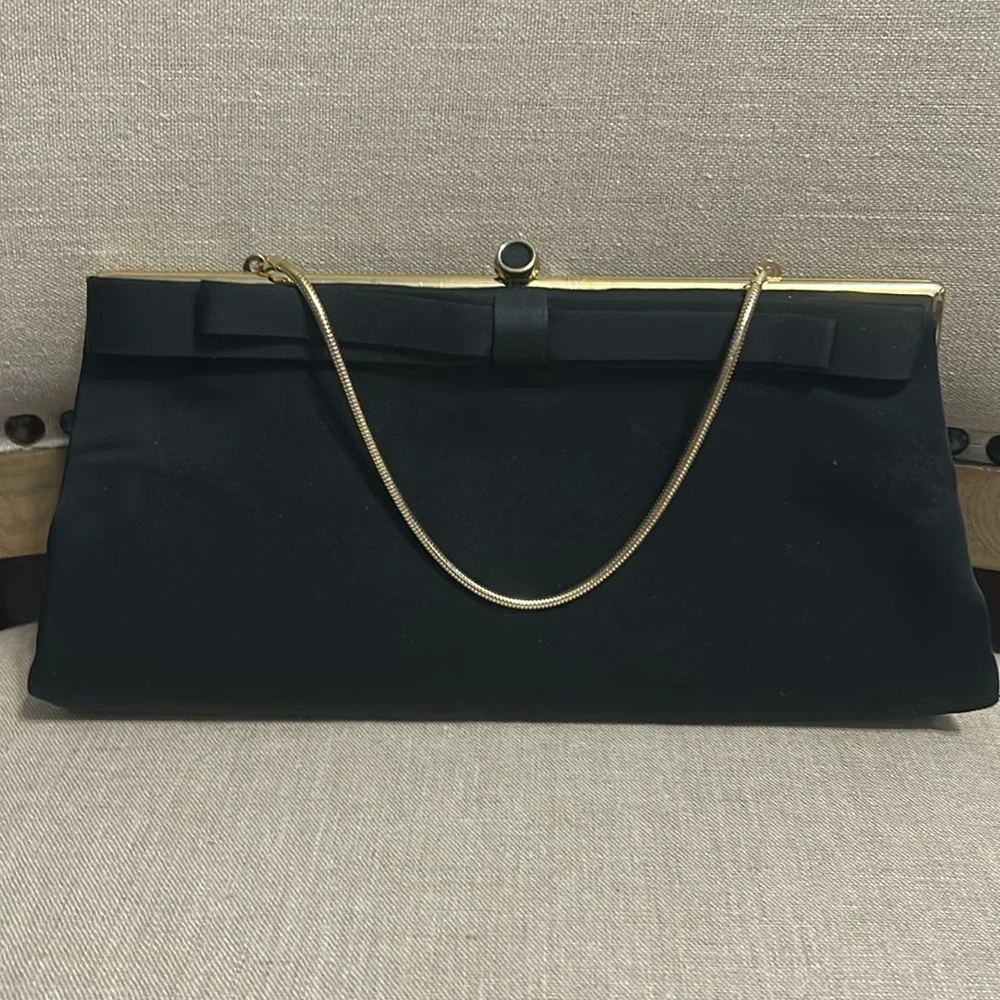 Vintage Henry Levine Black Handbag